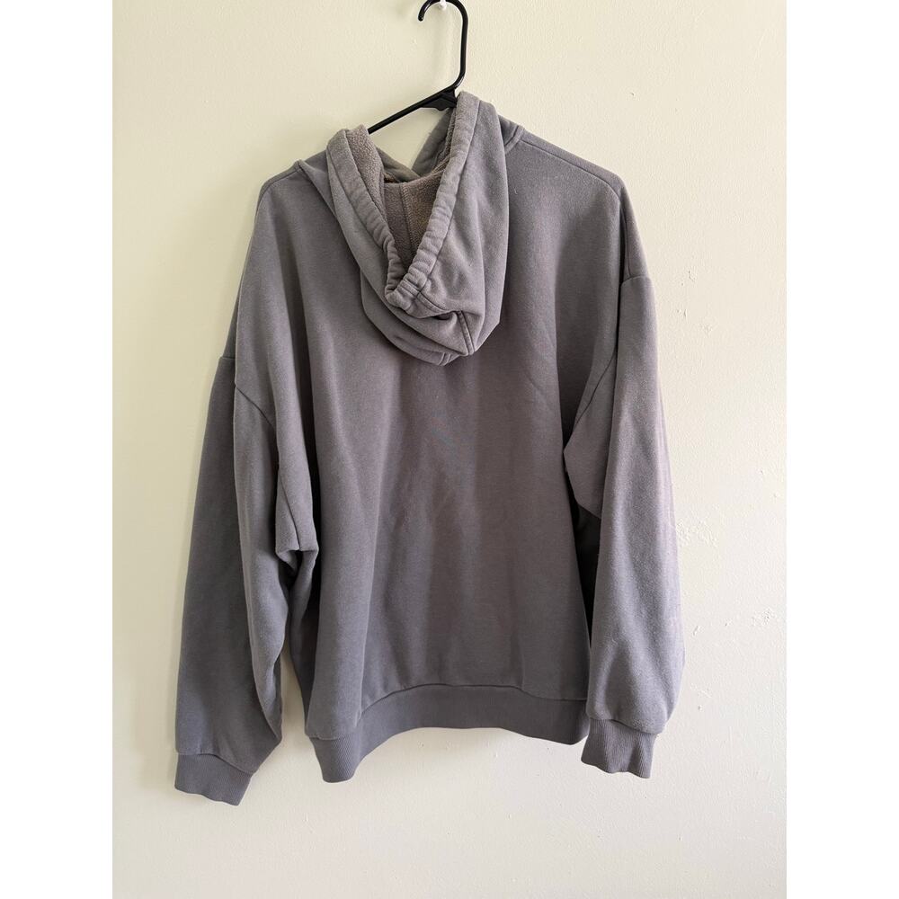 ALO Yoga Oversized Hooded Sweatshirt - Gray - Picture 3 of 13